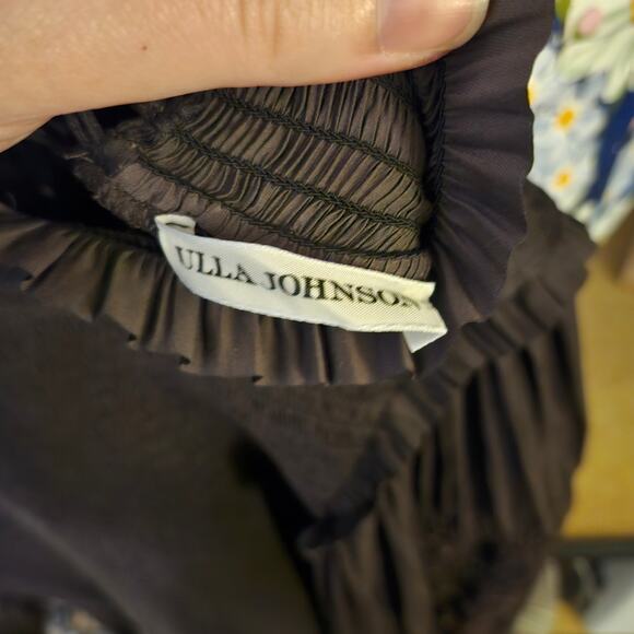 ULLA JOHNSON Angelica Smocked Long Sleeve Mini Dress - Picture 5 of 9